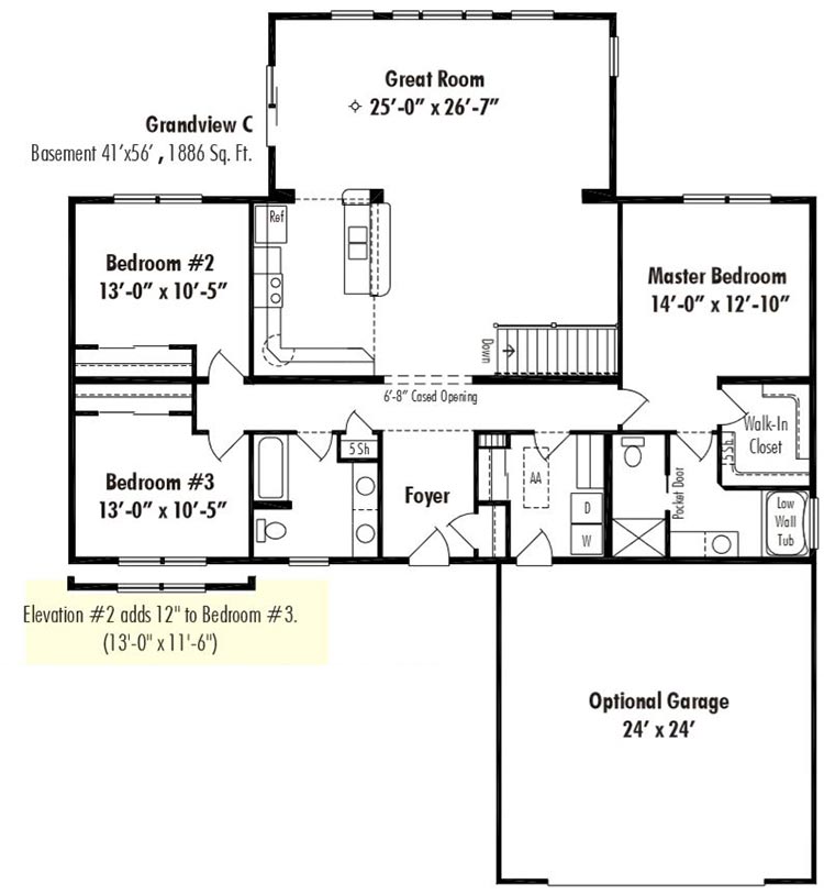 Grandview C Floor Plans