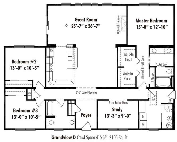 Grandview D Floor Plans