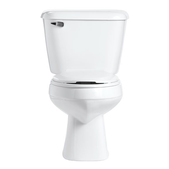 Mansfield Elongated White Toilet